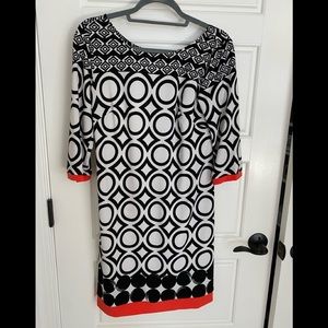 AB Studio dress 3/4 sleeve